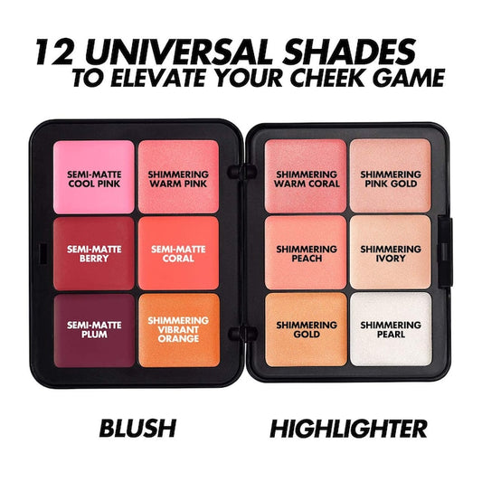MAKE UP FOR EVER
HD Skin Blush & Glow Longwear Cream Face Palette