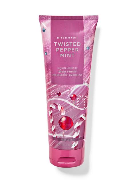 Bath & Body Works Twisted Peppermint Ultimate Hydration Body Cream 226g