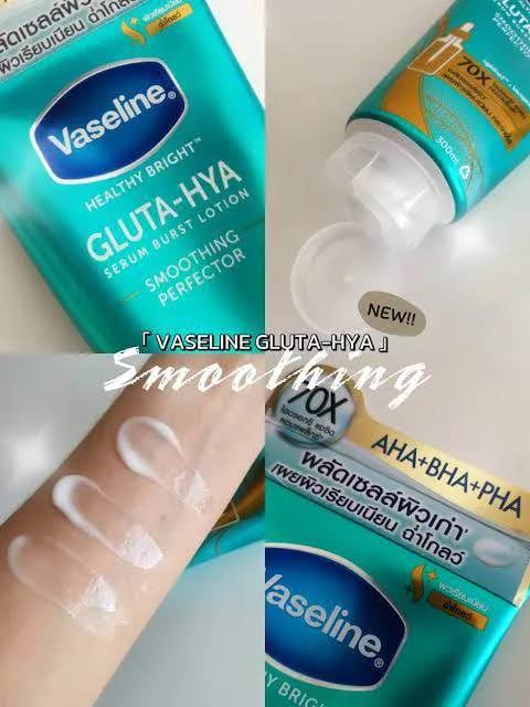 Vaseline Gluta-Hya Serum Burst Lotion Smoothing Perfector – 300ml