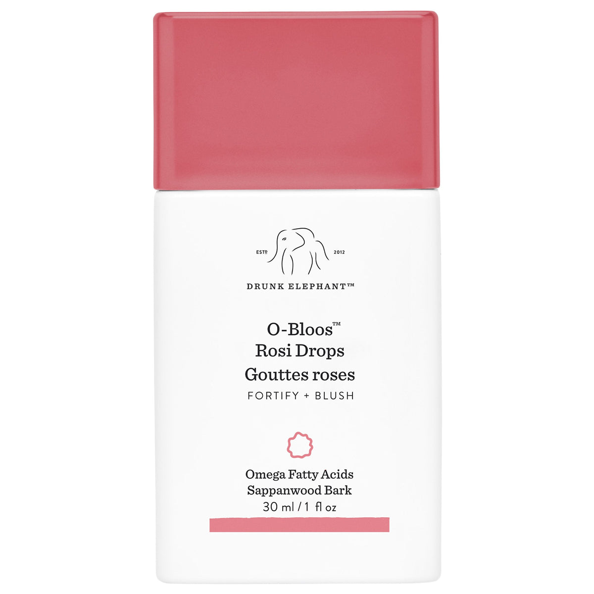 Drunk Elephant O-Bloos™ Rosi Blush Drops with Vitamin F Full Size