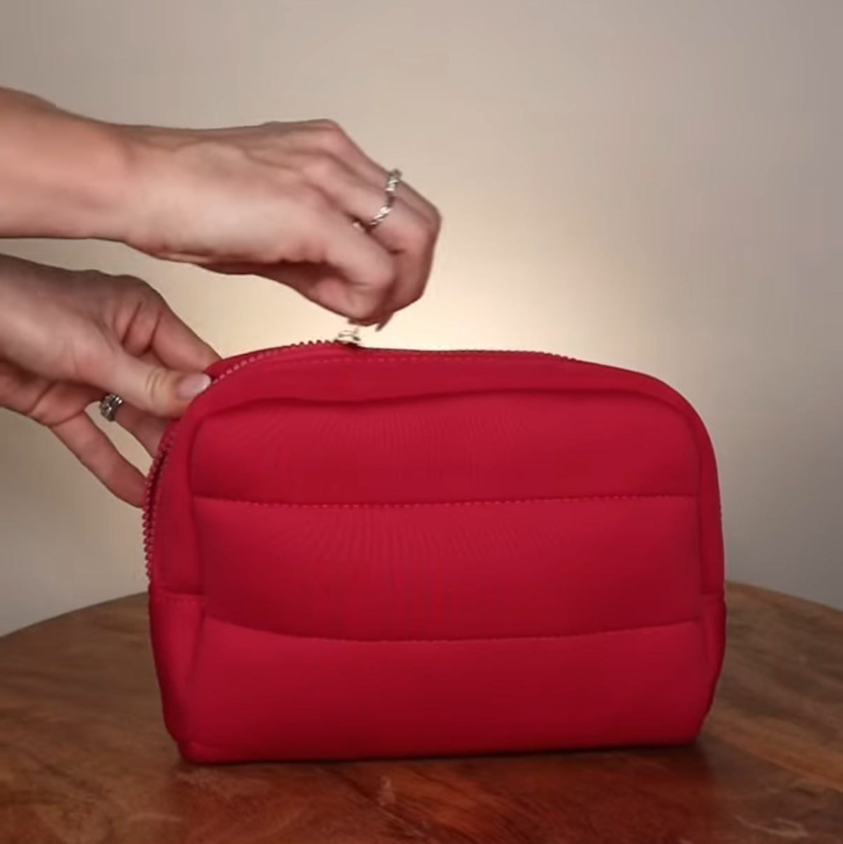 Sephora Collection quilted makeup bag