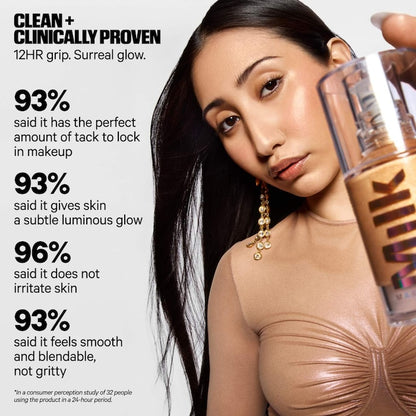MILK MAKEUP Hydro Grip + Glow Illuminating Primer with Light-Reflecting Pearls 10ml