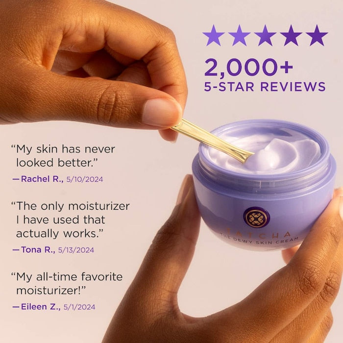 Tatcha The Dewy Skin Cream Plumping & Hydrating Moisturizer 50ml
