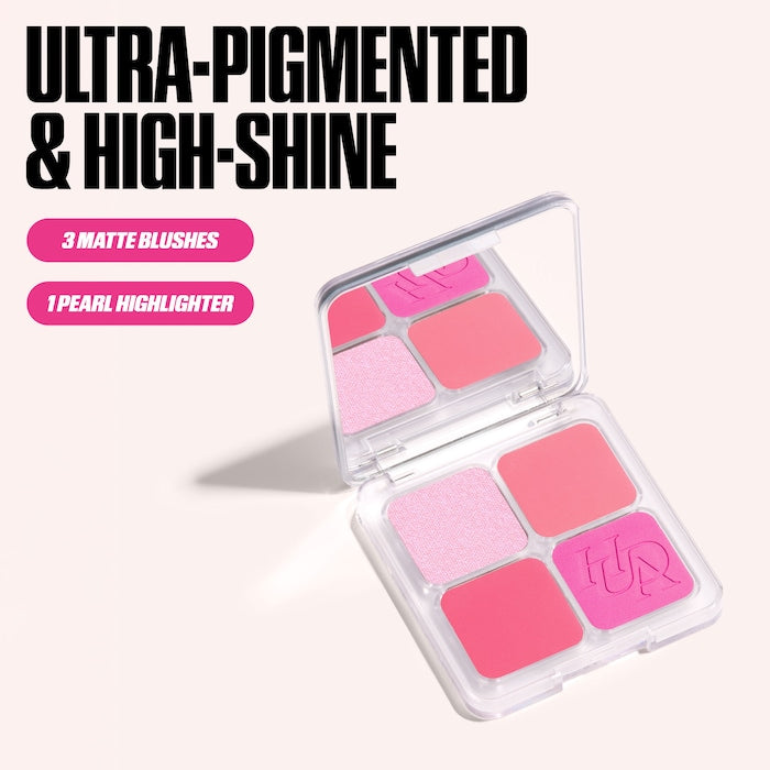 HUDA BEAUTY 
Blush Filter Blurring Blushlighters Palette