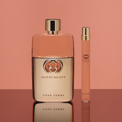 Gucci Guilty Pour Femme Eau de Parfum Intense Travel Spray with Mandarin, Lilac and Patchouli 10ml