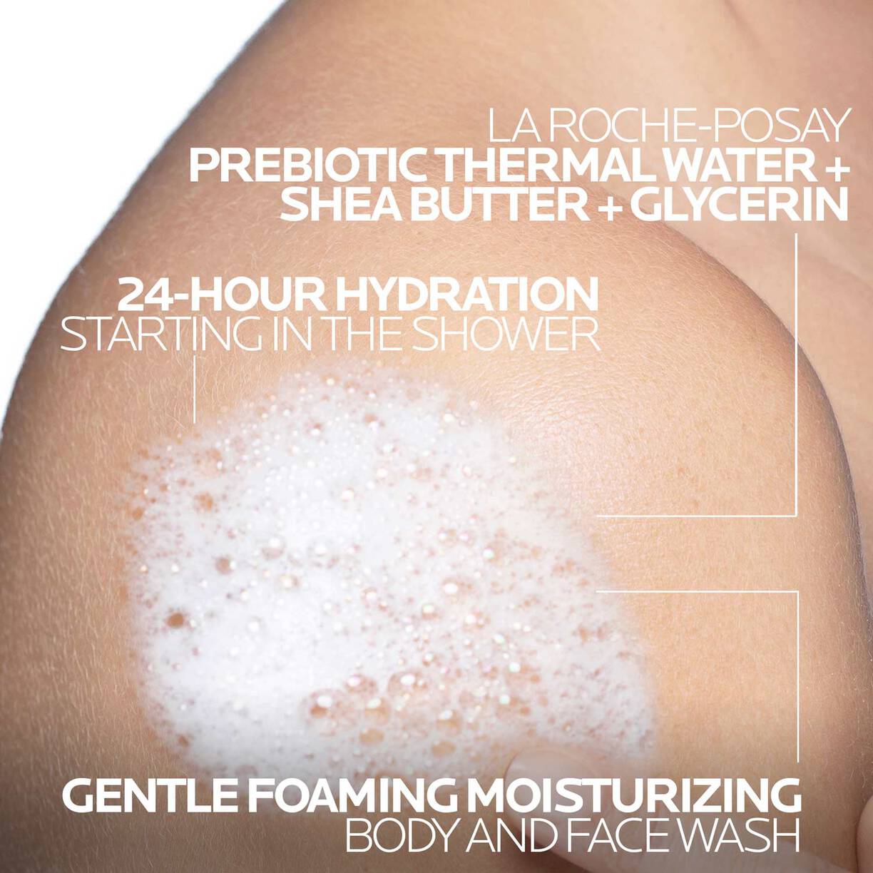 La Roche Posay Lipikar Wash AP+ Moisturizing Body & Face Wash 400ml