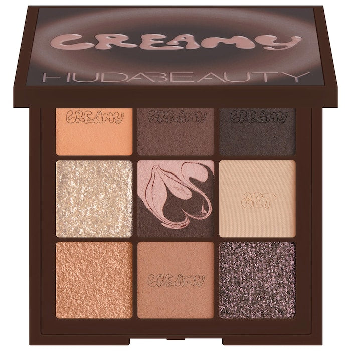 HUDA BEAUTY 
Creamy Obsessions Eyeshadow Palette