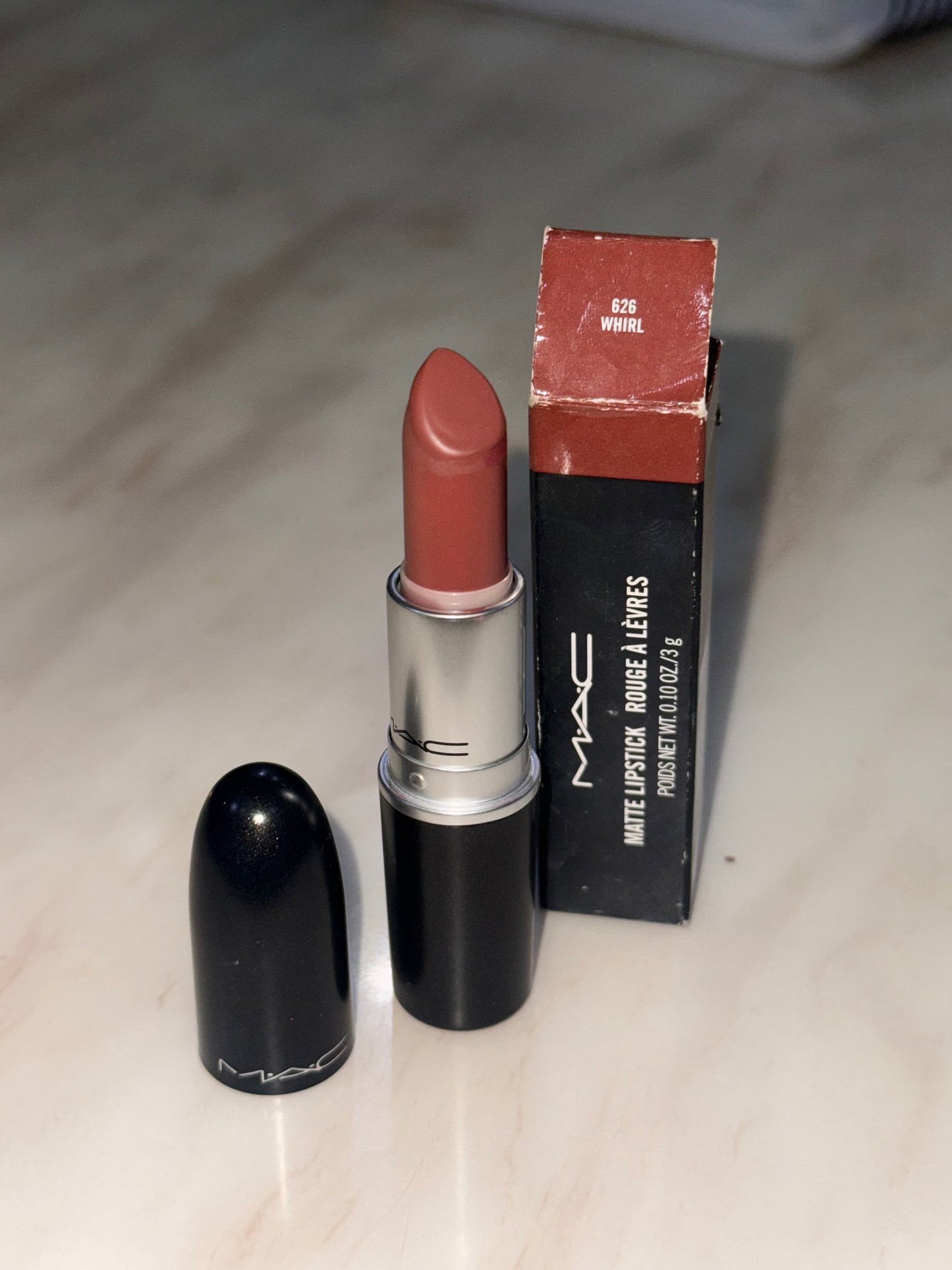 MAC Matte Lipstick – 626 Whirl – (Damaged)