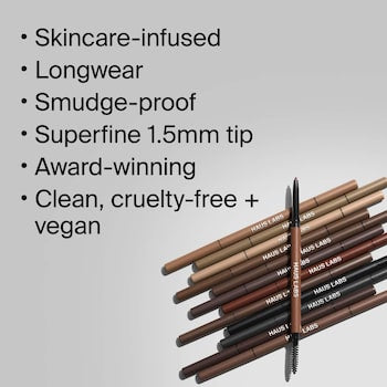 HAUS LABS BY LADY GAGA The Edge Precision Eyebrow Pencil-Taupe