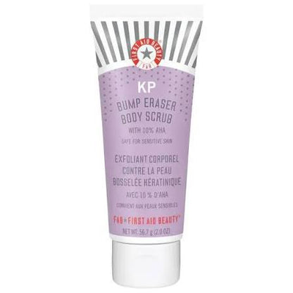 First Aid Beauty KP Bump Eraser Body Scrub with 10% AHA 56.7g