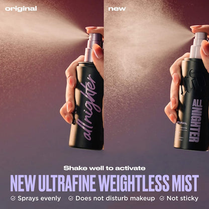 Urban Decay 
All Nighter Waterproof Natural Finish Setting Spray with 24HR Wear 118ml