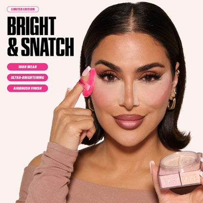 HUDA BEAUTY Easy Bake Loose Powder Brightening + Correcting Duo Full Size