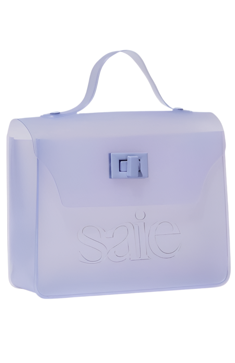 Saie Makeup Jelly Lilac Bag