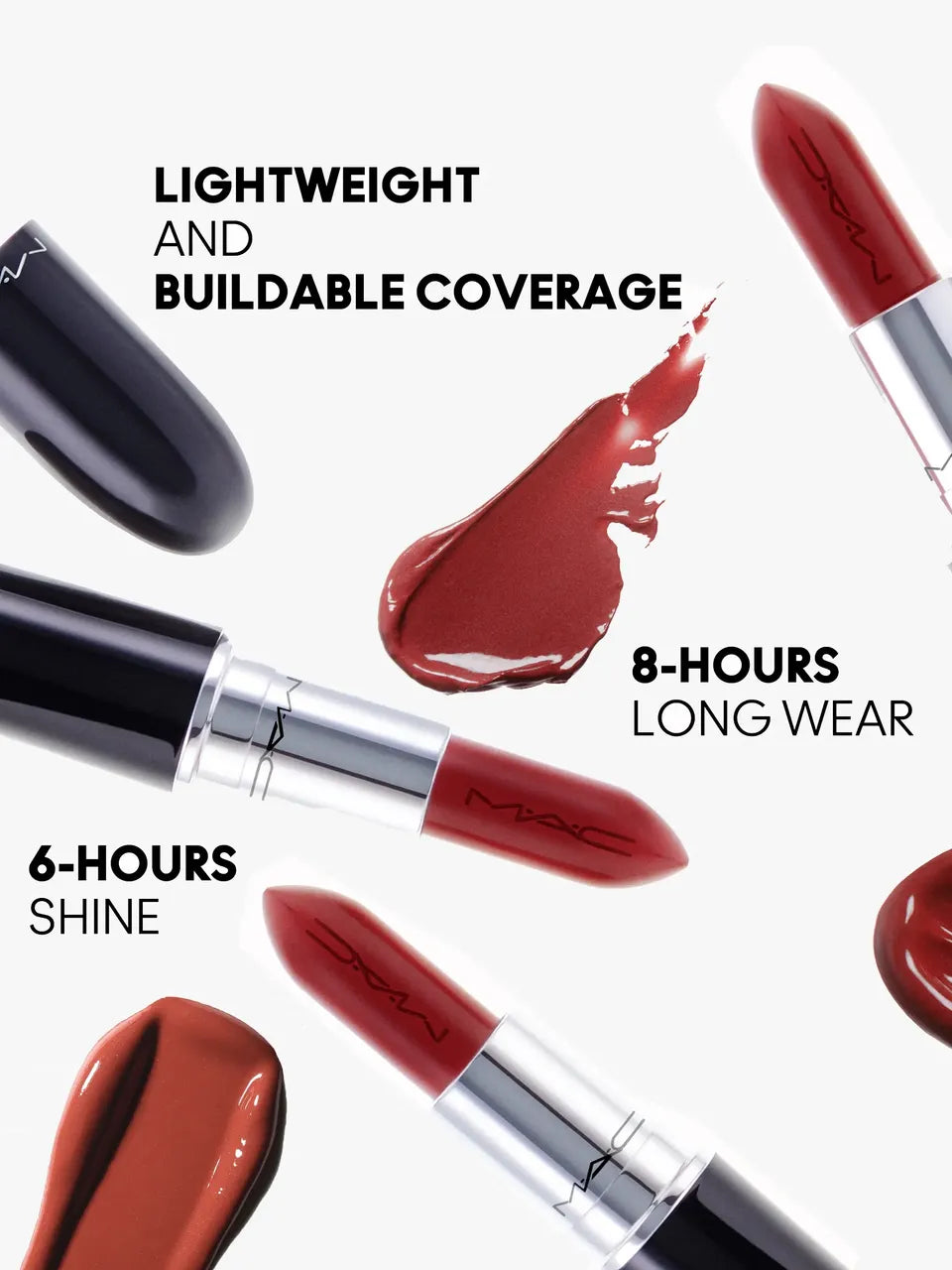 M·A·C Cosmetics Lustreglass Lipstick Full Size