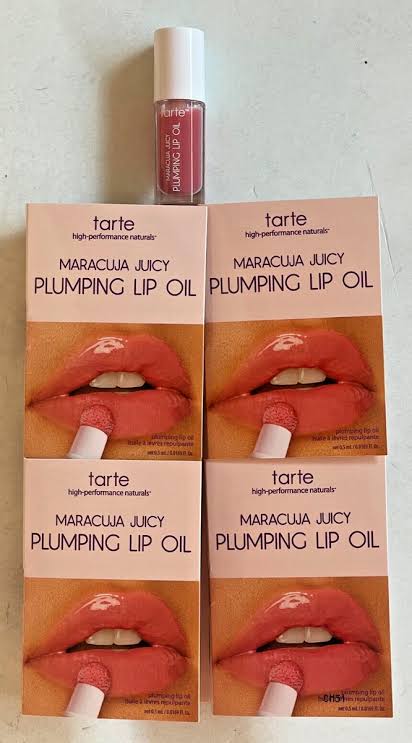 tarte maracuja juicy lip plumping oil with hyaluronic acid mini