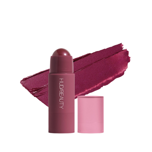 Huda Beauty Cheeky Tint Blush Stick- Baddie Berry