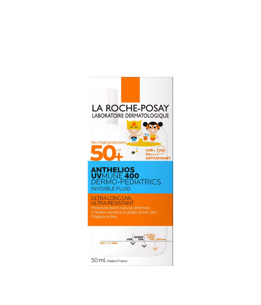 La Roche-Posay Anthelios Uvmune 400 Dermo-Pediatrics Ultra Light Invisible Fluid SPF50+ 50ml
