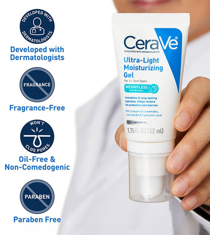 Cerave Ultra-Light Moisturizing Gel 52ml