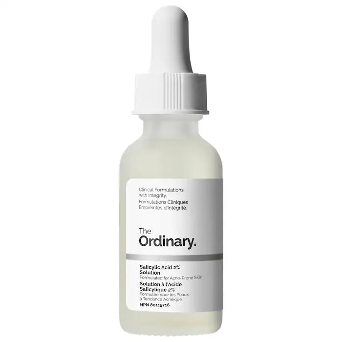 The Ordinary 
Salicylic Acid 2% Solution, Exfoliating Serum for Acne 30ml