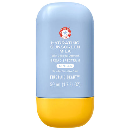 First Aid Beauty 
Hydrating Sunscreen Milk with Colloidal Oatmeal BROAD SPECTRUM 45 - 50ml