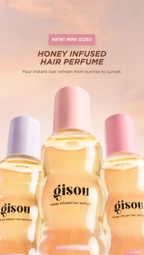 Gisou Mini Wildflower Honey Infused Hair Perfume 15ml