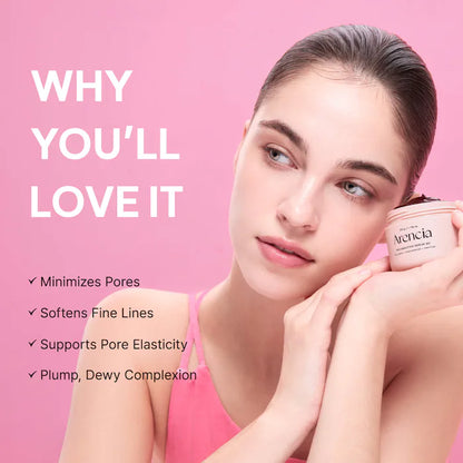 Arencia 
Red Smoothie Pore-Tightening Serum 31 with Red Collagen, Niacinamide, and Peptides 120g