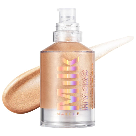 MILK MAKEUP Hydro Grip + Glow Illuminating Primer with Light-Reflecting Pearls 10ml