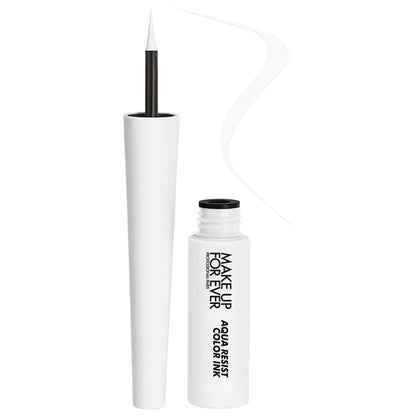 MAKE UP FOR EVER 
Aqua Resist Color Ink 24HR Waterproof Liquid Eyeliner