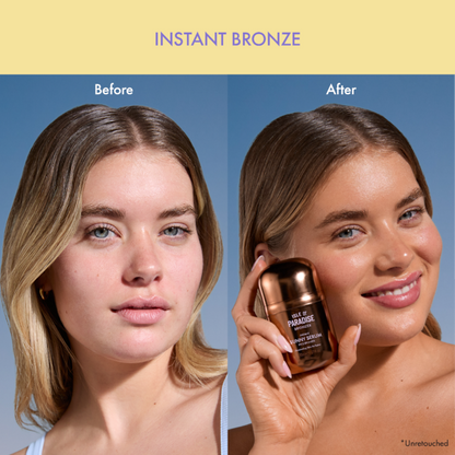 Isle of Paradise Sunny Serum Instant Face Bronzer in Golden Hour 8ml