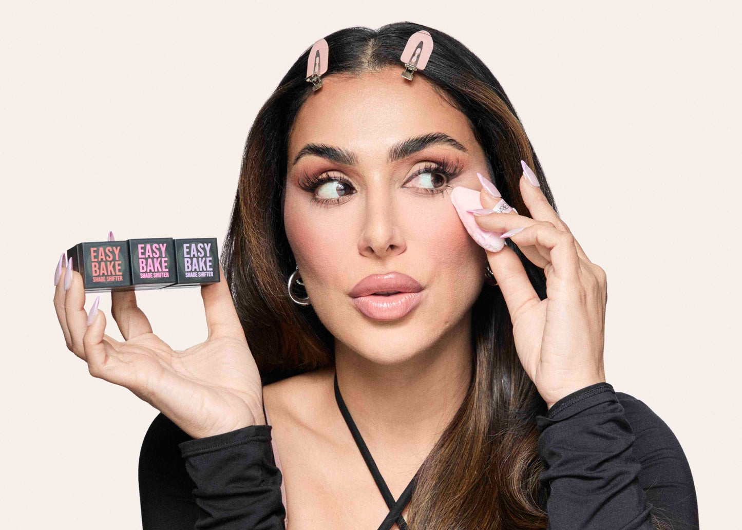 Huda Beauty Easy Bake Shade Shifter – Color Correcting Setting Powder Full Size