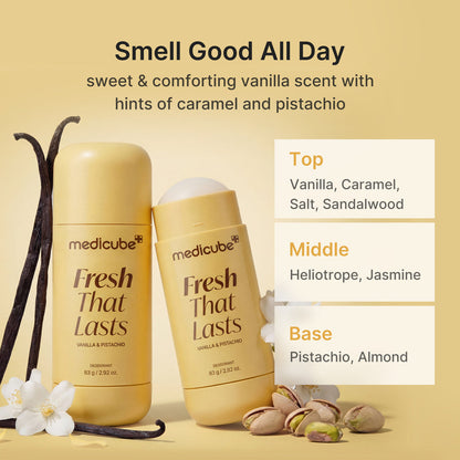 Medicube Fresh That Lasts Deodorant Vanilla & Pistachio 8g