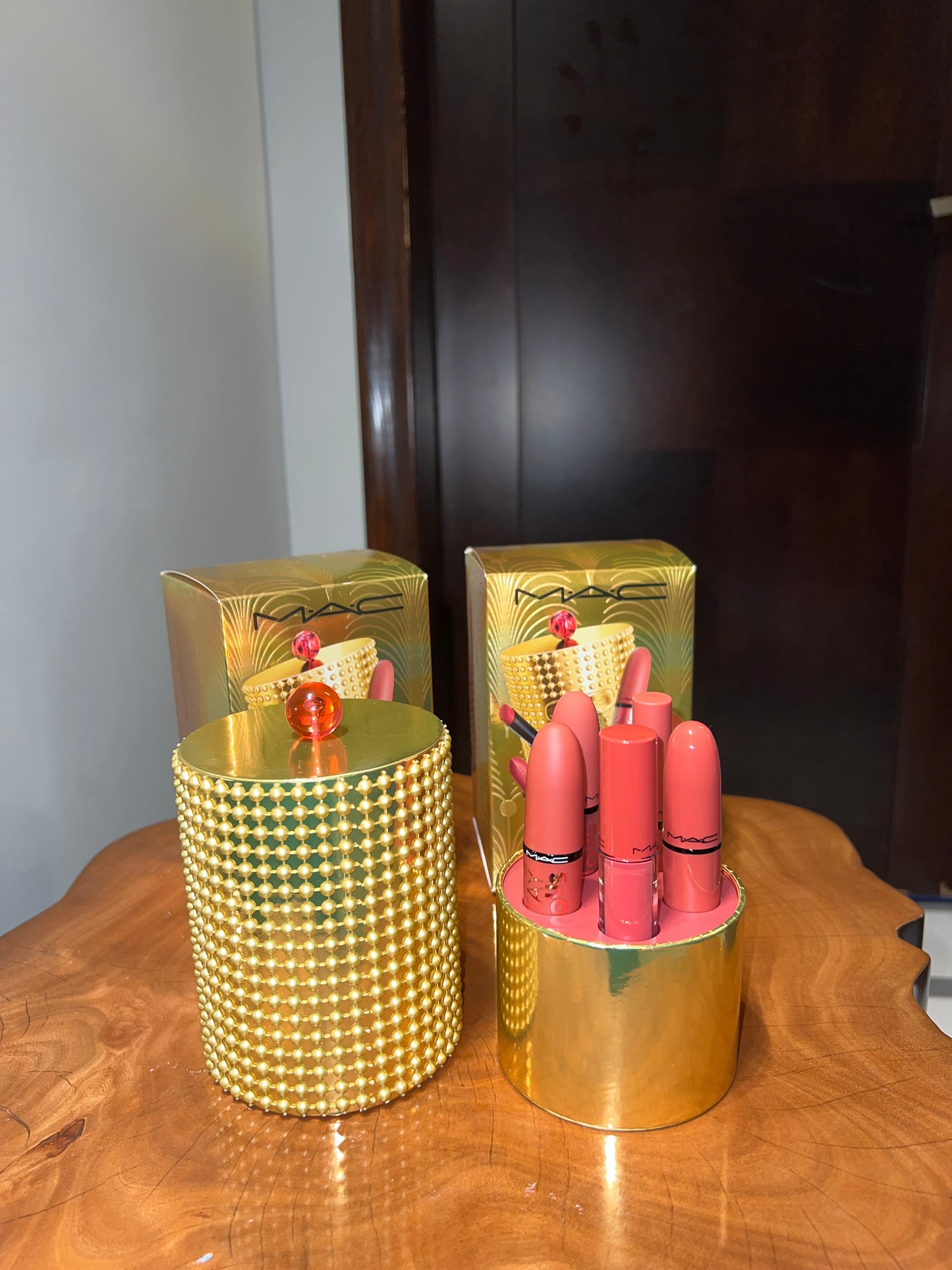 Mac Golden Lipstick Holder
