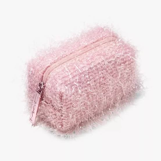Mac Fuzzy Mini Pouch