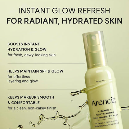 Arencia Vitamin C Glutathione Skin Booster Mist 100ml