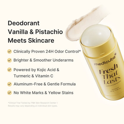 Medicube Fresh That Lasts Deodorant Vanilla & Pistachio 8g