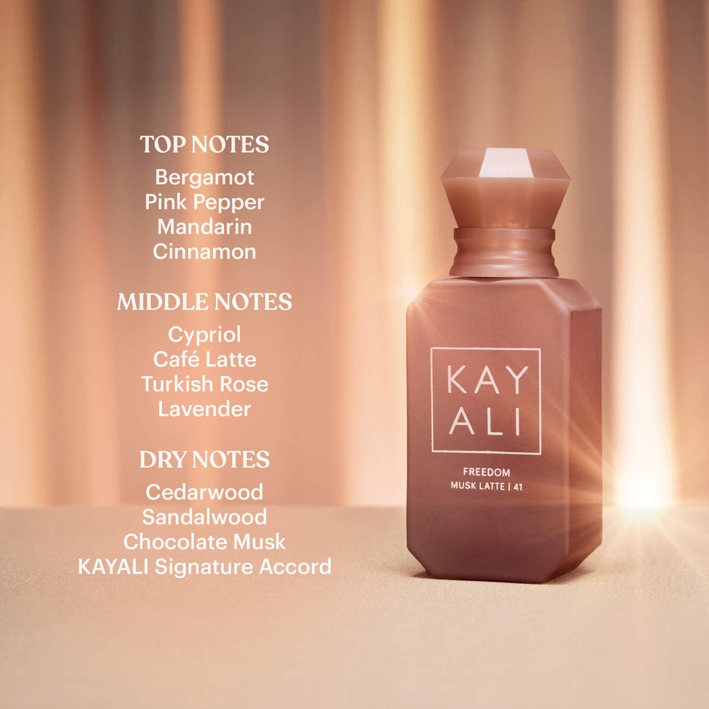 KAYALI 
Mini FREEDOM MUSK LATTE | 41 Eau de Parfum Travel Spray