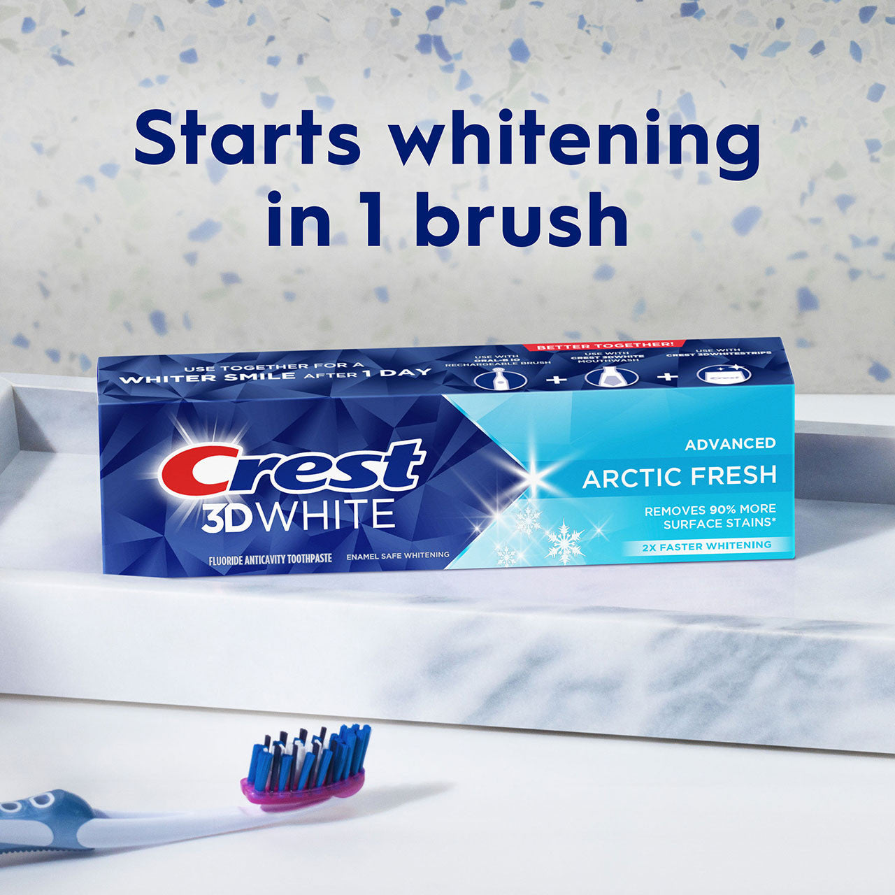 Crest 3DWhite Whitening Toothpaste 70ml
