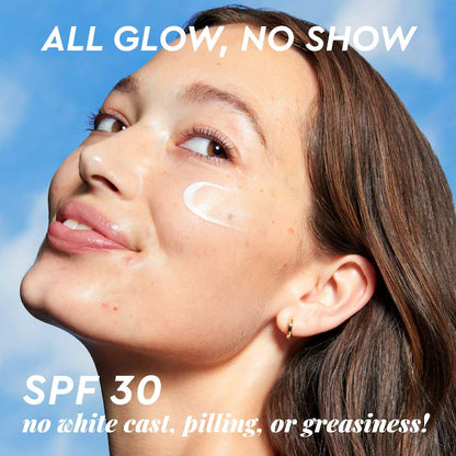Glow Recipe 
Dew Shield SPF 30 Hydrating Fluid Sunscreen