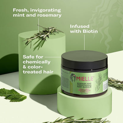 Mielle Rosemary Mint Strengthening Hair Masque –340g