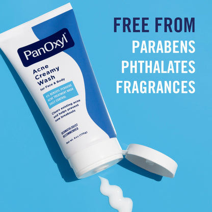PanOxyl Acne Creamy Wash 170g