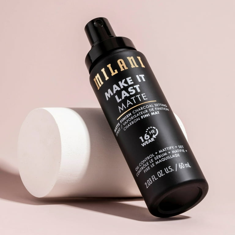 Milani Make It Last Matte Setting Spray, Charcoal, 2.03 fl oz 60ml