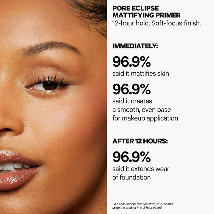 MILK MAKEUP 
Pore Eclipse Mattifying + Blurring Makeup Primer with Niacinamide