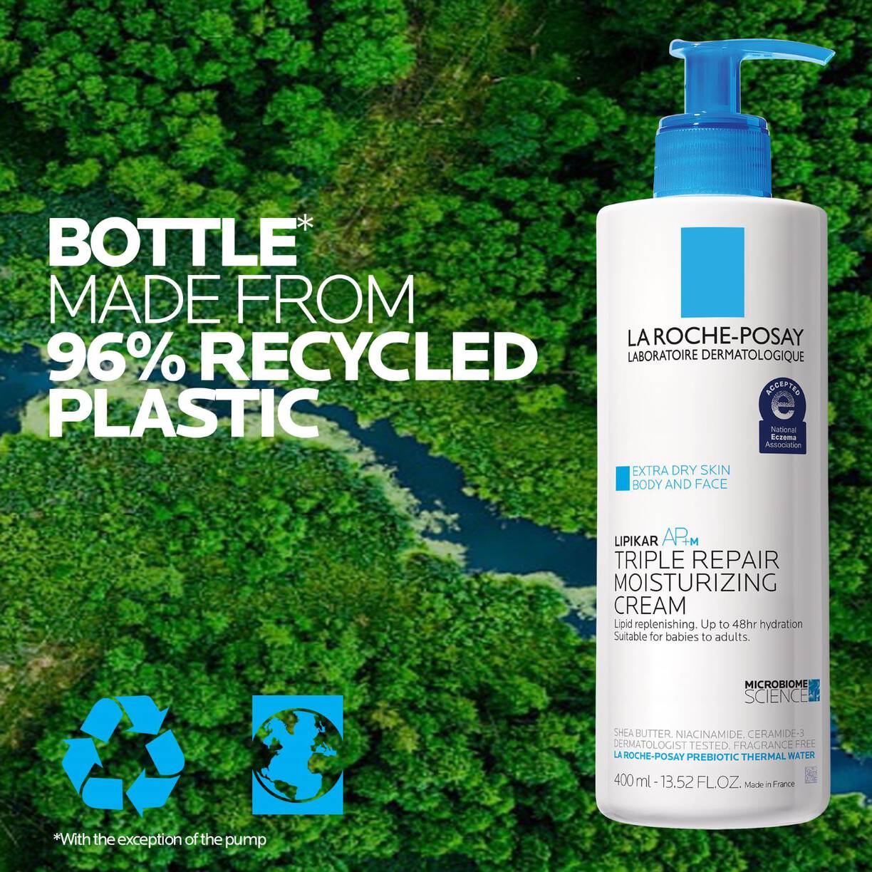 La Roche Posay Lipikar AP+M Triple Repair Body Moisturizer 400ml