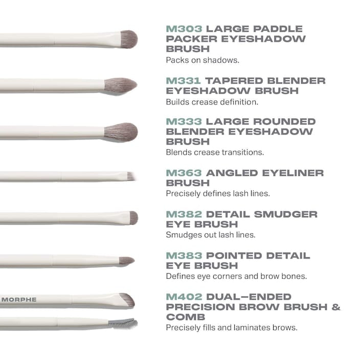 Morphe 
Eye Want It All 7-Piece Eye Brush Set