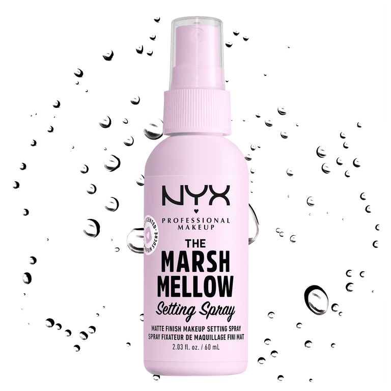 NYX Professional Makeup Setting Spray, Marshmellow Scented, Long-Lasting, Vegan Formula