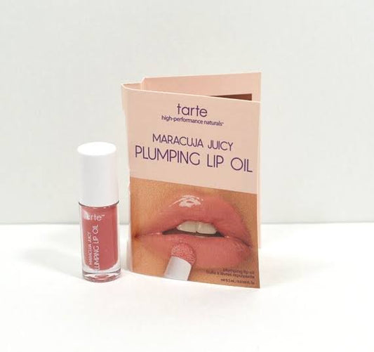 tarte maracuja juicy lip plumping oil with hyaluronic acid mini