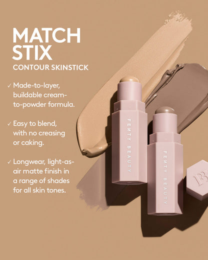Fenty Beauty Match Stix Contour Stick Full Size - Shade Amber
