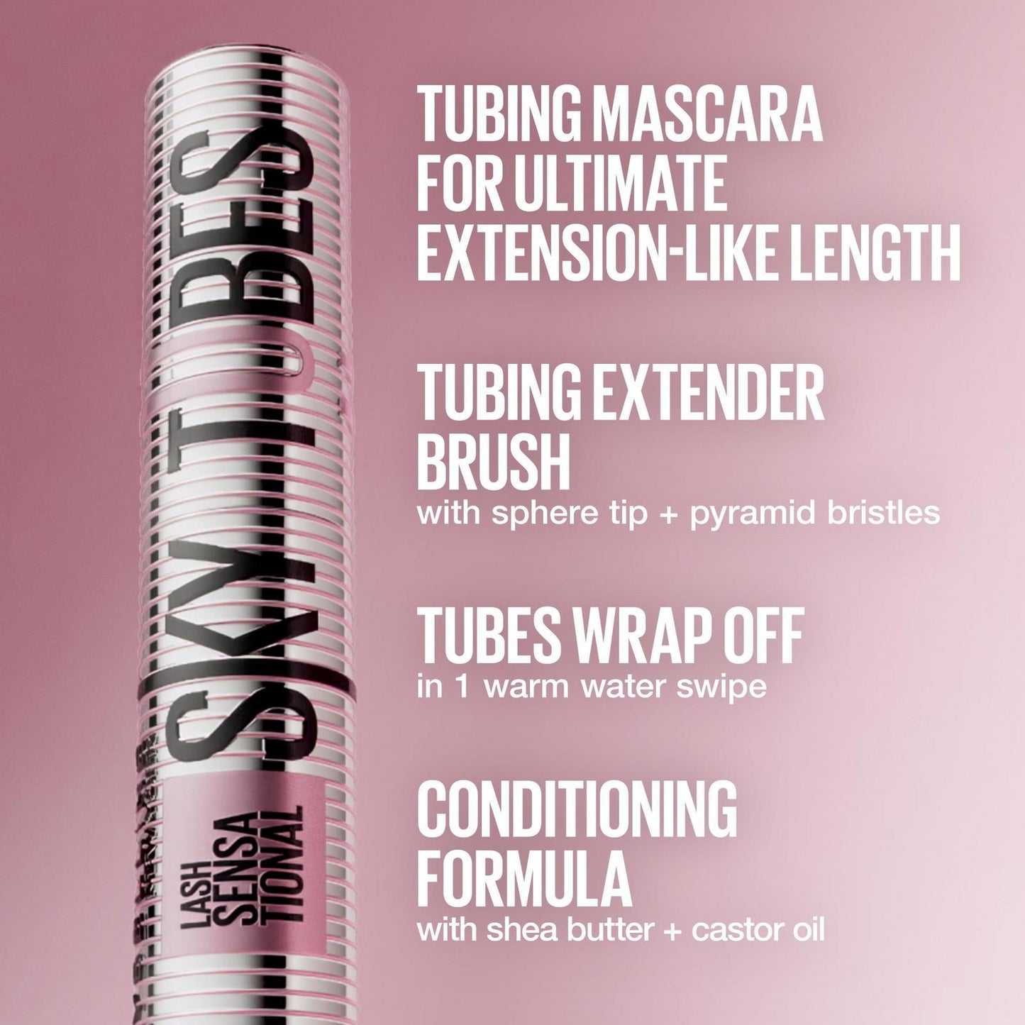 Maybelline Lash Sensational Sky Tubes Tubing Mascara