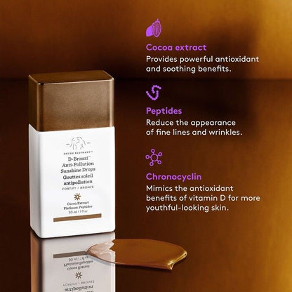 Drunk Elephant D-Bronzi™ Bronzing Drops with Peptides 30ml
