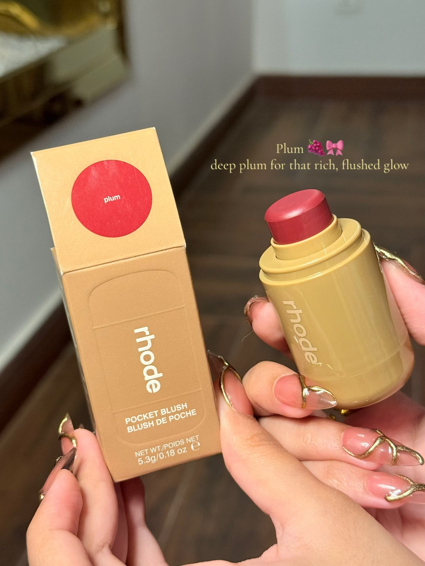 Rhode Pocket Blush Buildable Hydrating Cream Blush
